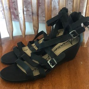 Strappy Wedge Sandals